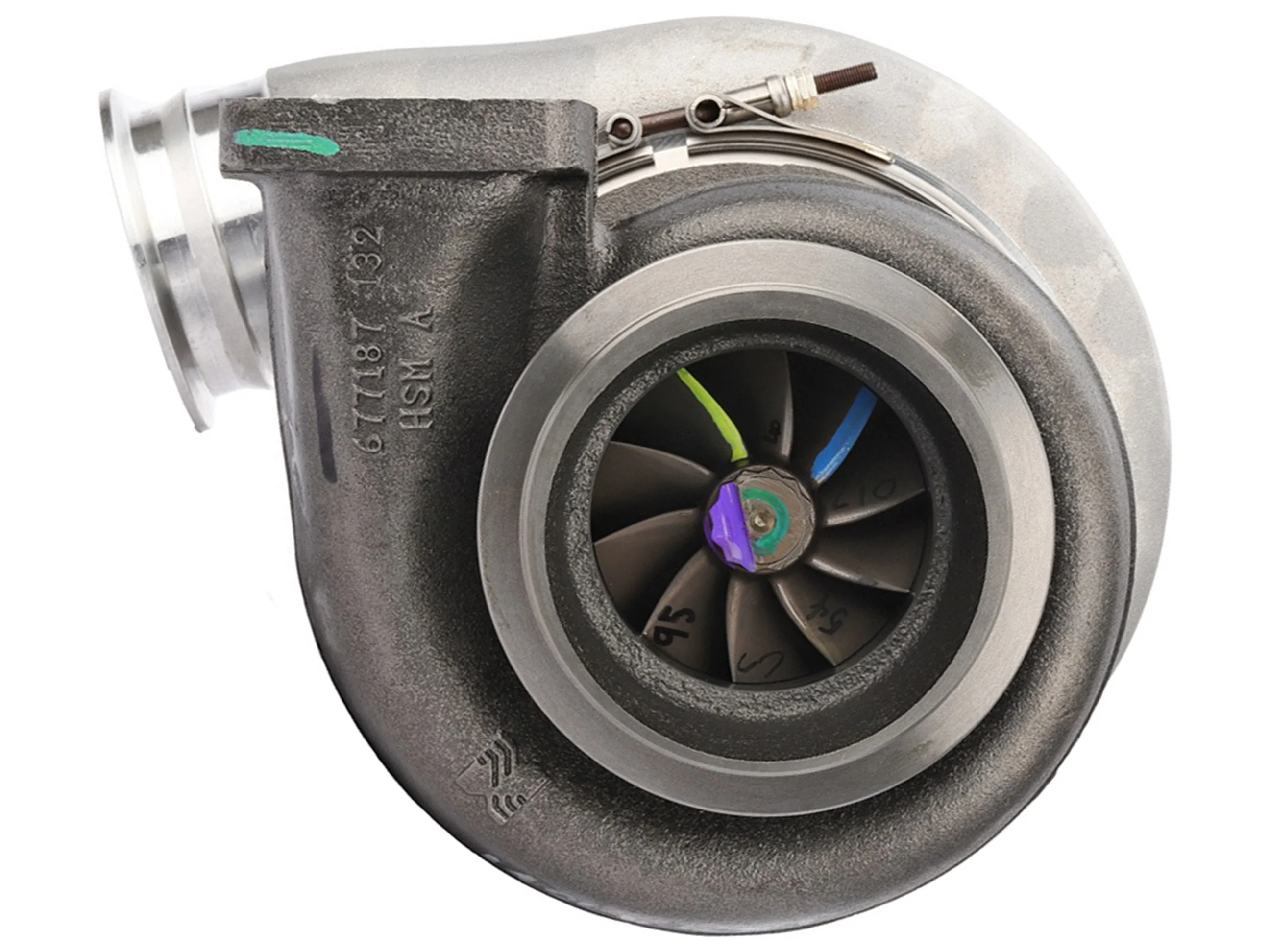 NEW OEM BorgWarner S410SX Performance Turbo Twin Flow 15.0L Diesel 14969880004 - Image 2