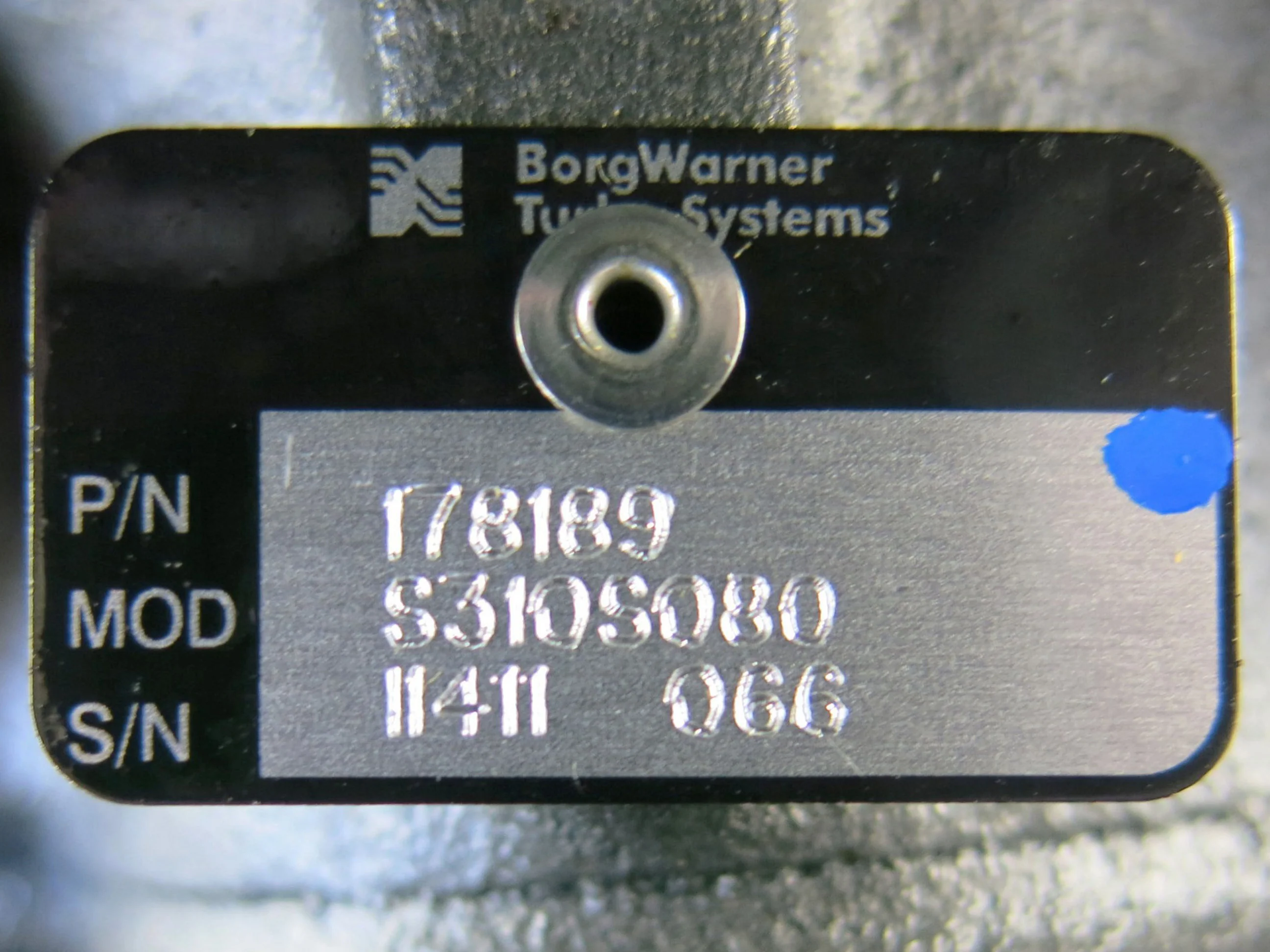NEW OEM BorgWarner Turbo Cartridge for S310 CAT 972 Loader 9.0L C9 Diesel 178189 - Image 3