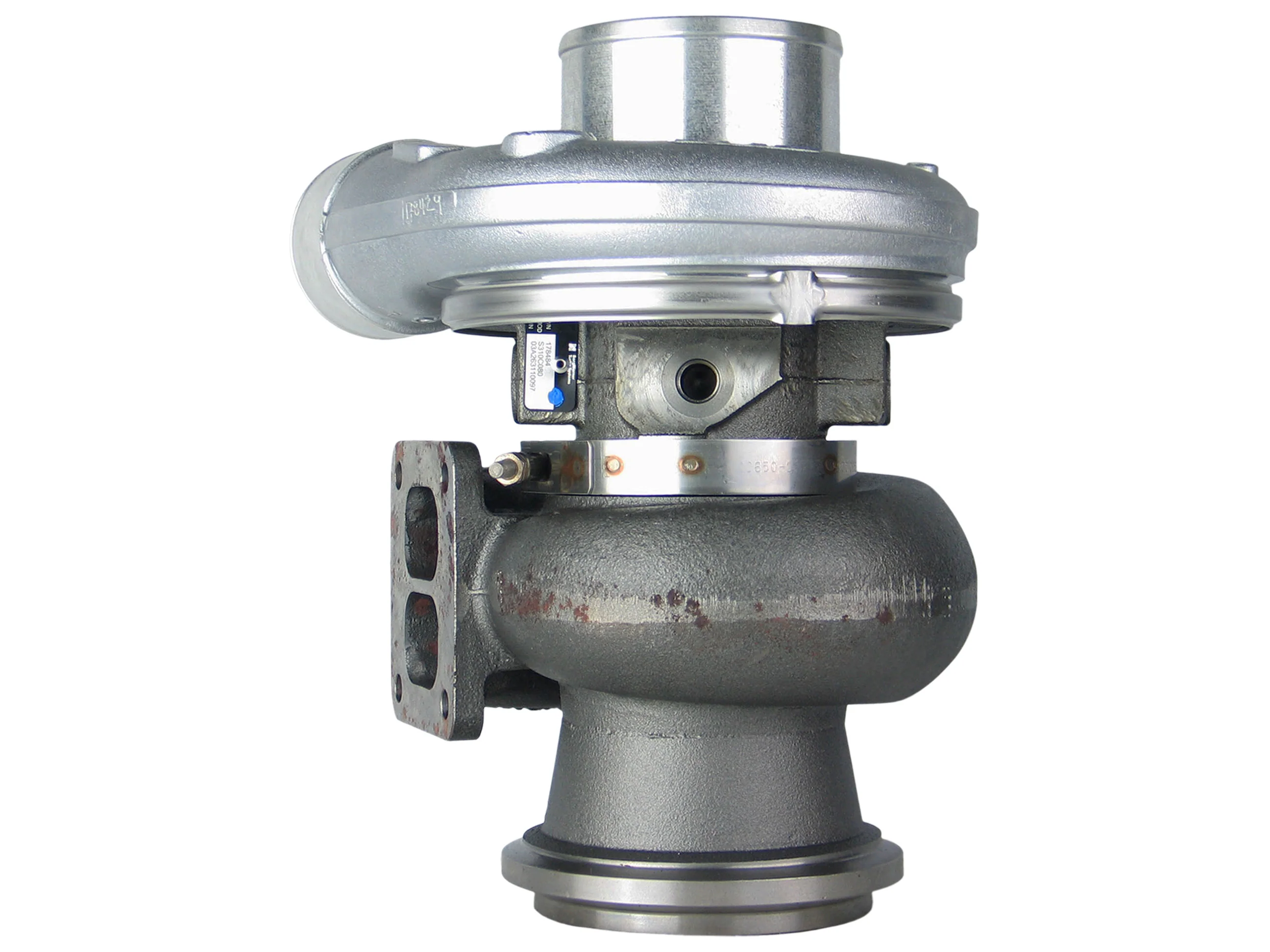 NEW BorgWarner S310C080 Turbocharger CAT Industrial C9 9.0L Diesel 178484 174755 - Image 6