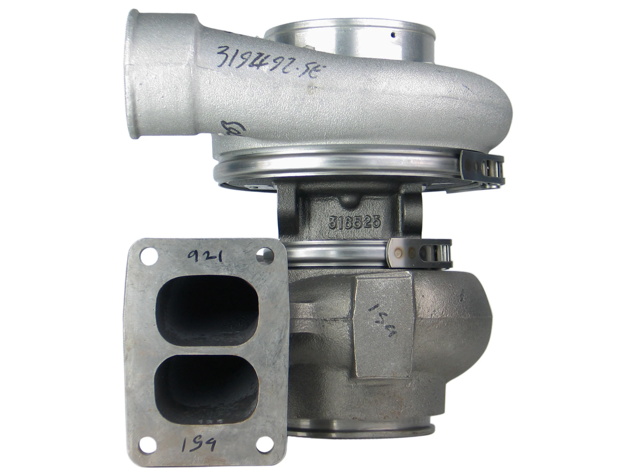 NEW OEM BorgWarner S400 Turbo Komatsu PC400-7 Excavator RS400-7 S6D125 319494 - Image 3