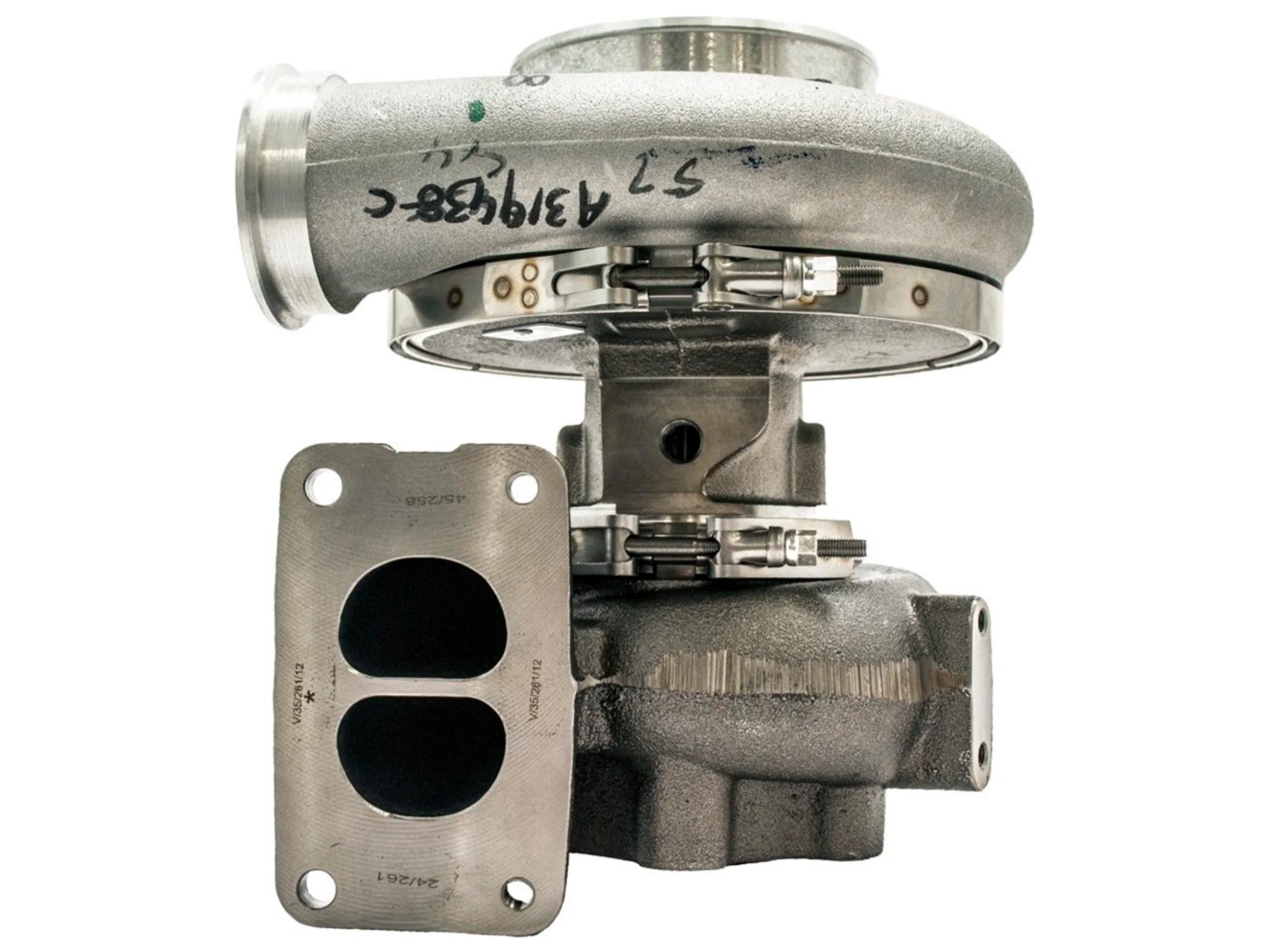 NEW BorgWarner S410 Turbo Mercedes Truck OM460LA-EPA98 12.8L 56412970015 319700 - Image 3