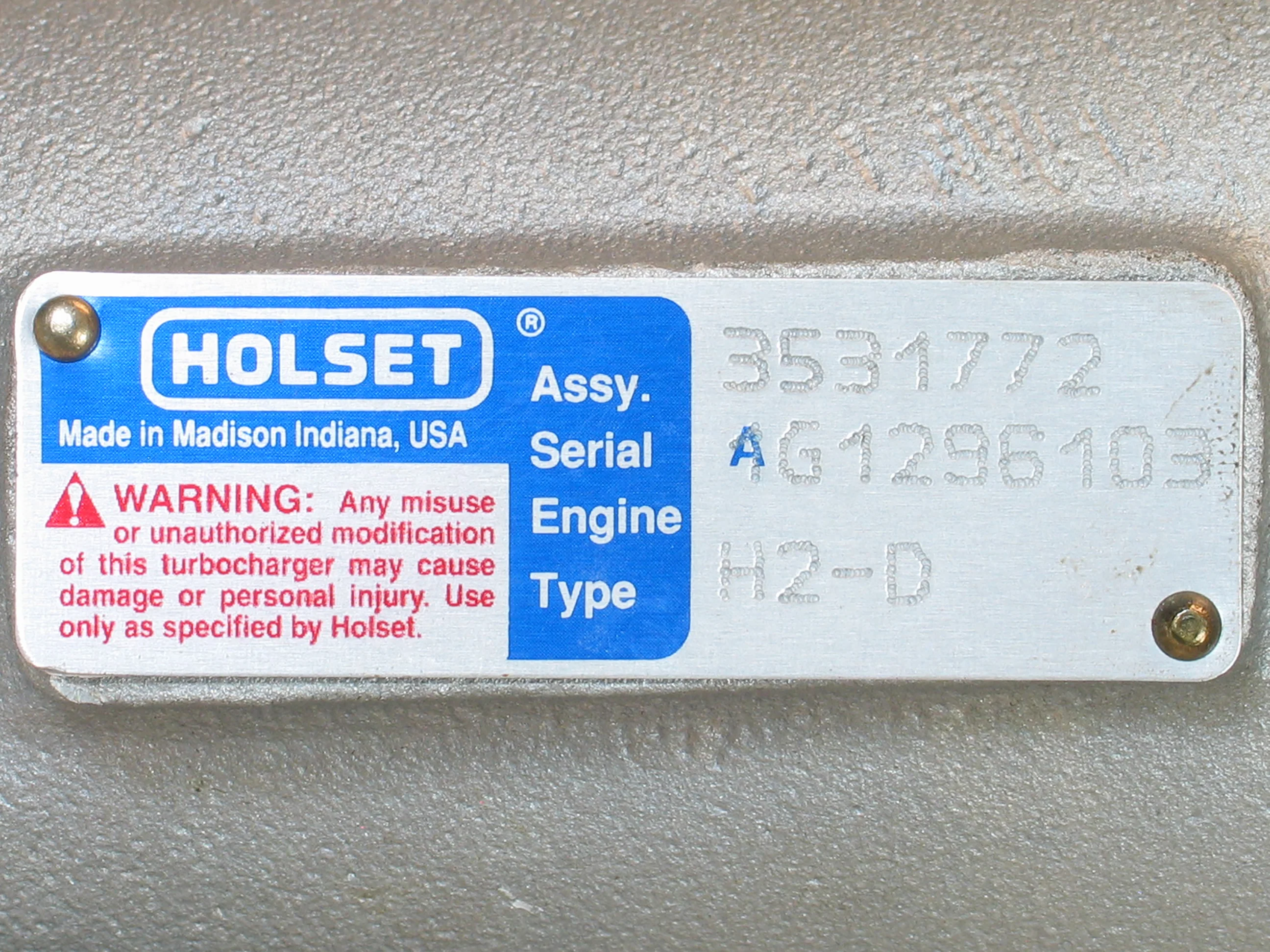 NEW OEM Holset H2D Turbo Various Truck Cummins L10 LTA10 3803570 3531773 3531772 - Image 3