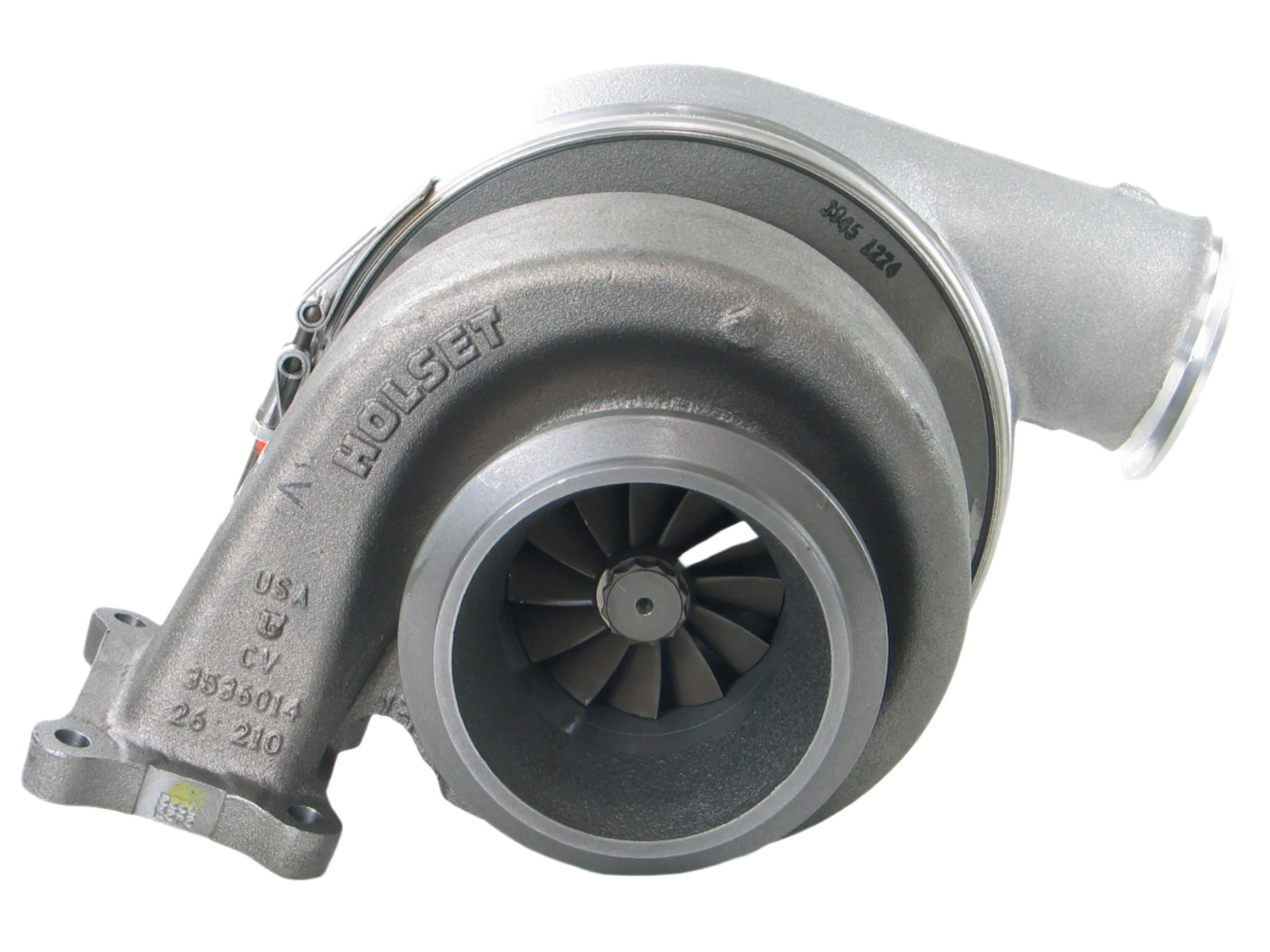 NEW OEM Holset HT60 Turbo Volvo Truck Industrial Cummins N14 NE1 Engine 3537074 - Image 2