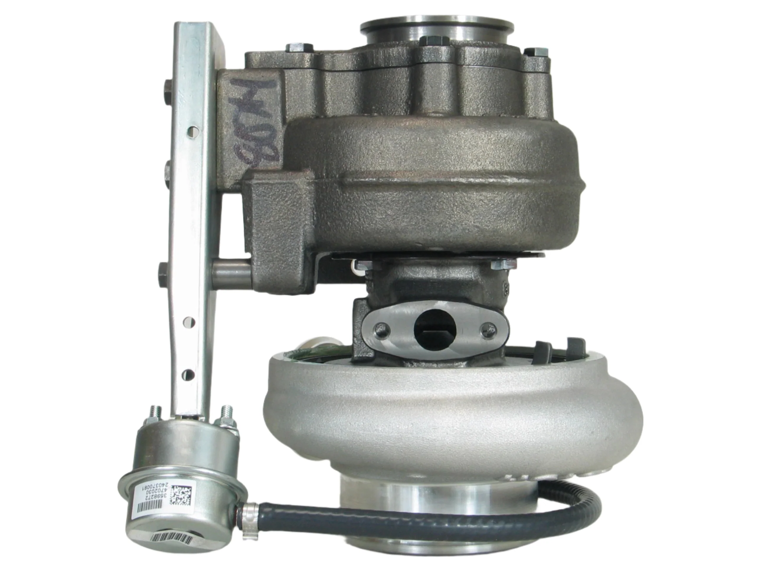 NEW Holset HX35W Turbo Industrial Forklift Cummins QSB Tier 3 4033282 4039630 - Image 7