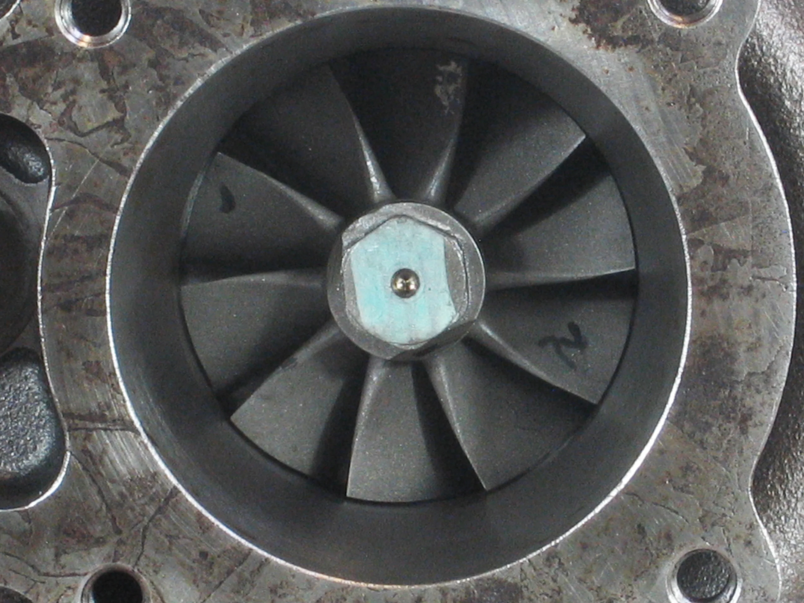 NEW OEM Garrett GT35 Turbo for Nissan UD Truck Bus FE6TA B6-60 Ti 702172-5010 - Image 3