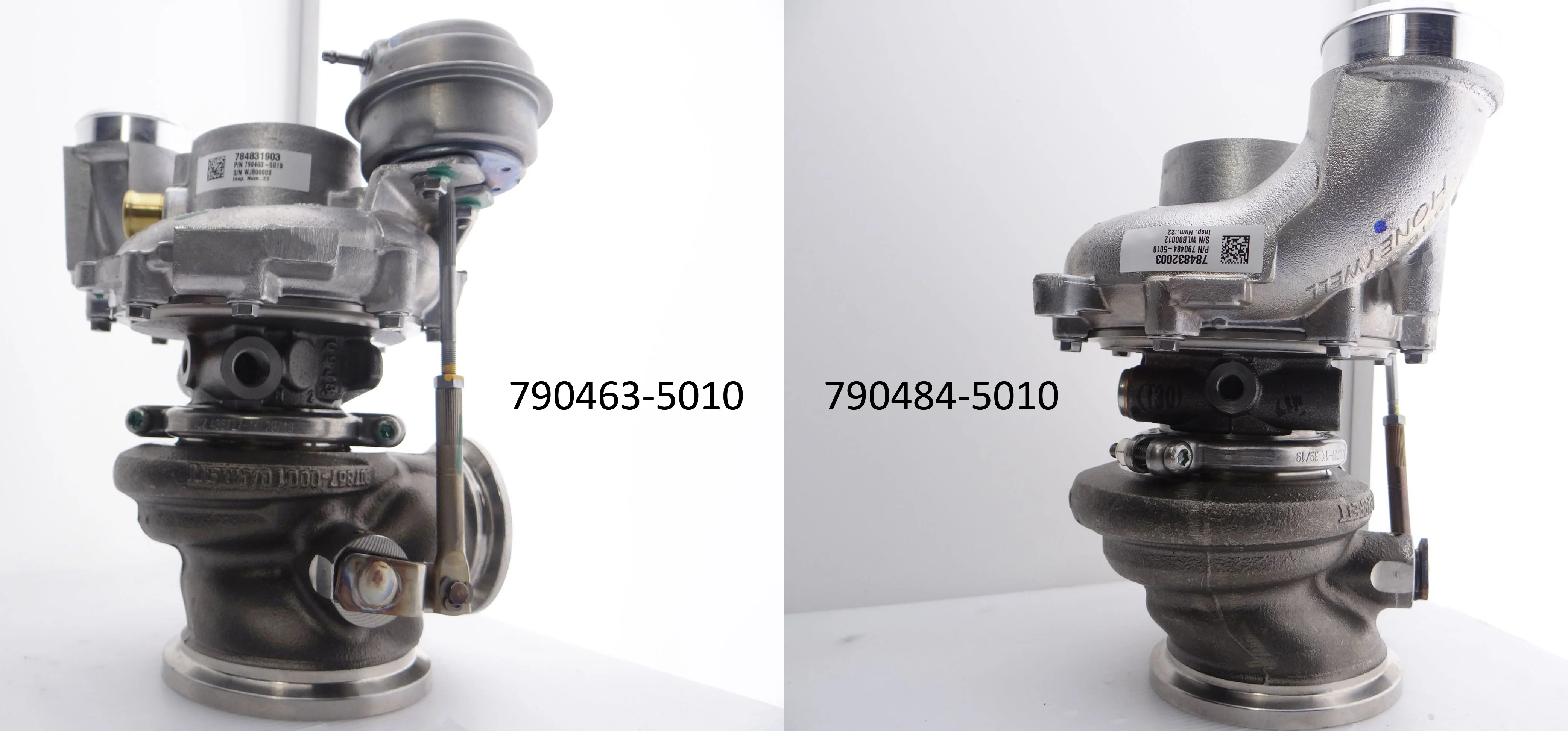 NEW Pair Garrett MGT22 Turbo BMW X5 X6 M S63B44 S63B44A 4.4L 790463-790484-5010
