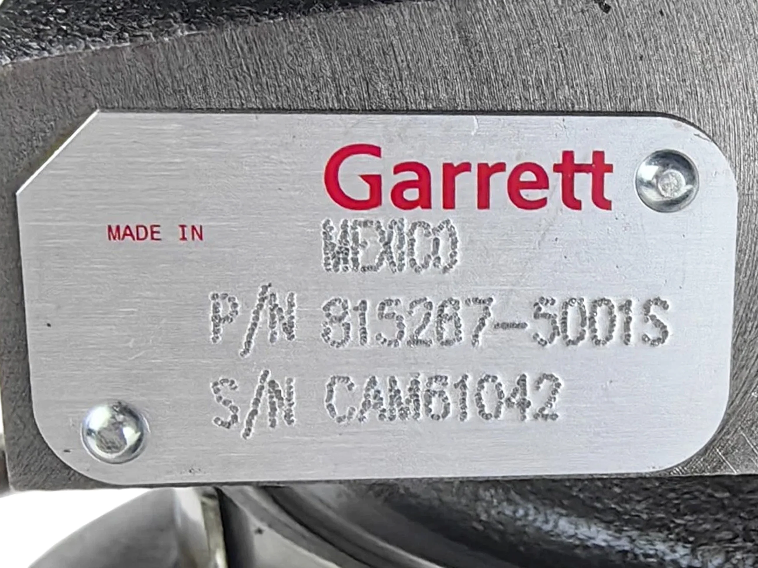 NEW OEM Garrett GTA4702 Turbo CAT Industrial Truck C15 15.2L Diesel 815267-5001 - Image 6