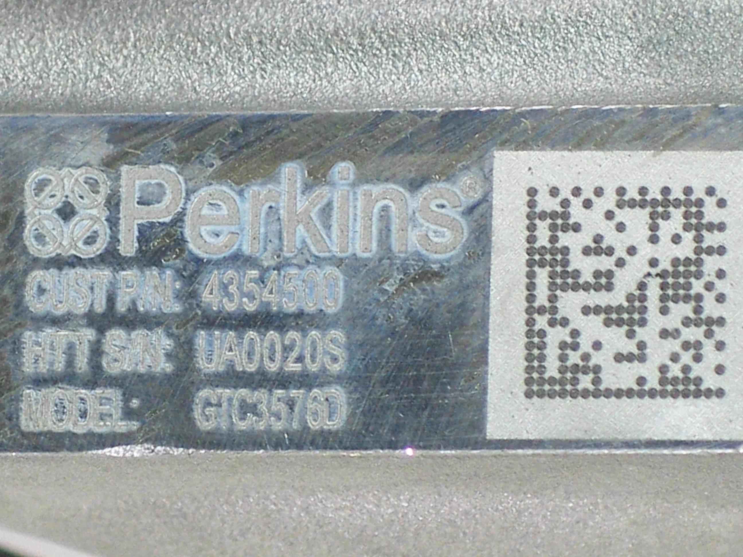 NEW OEM Garrett GTC3576D Turbo Perkins T3i CAT 535D 545D C7.1 7.0L 823108-5012 - Image 2