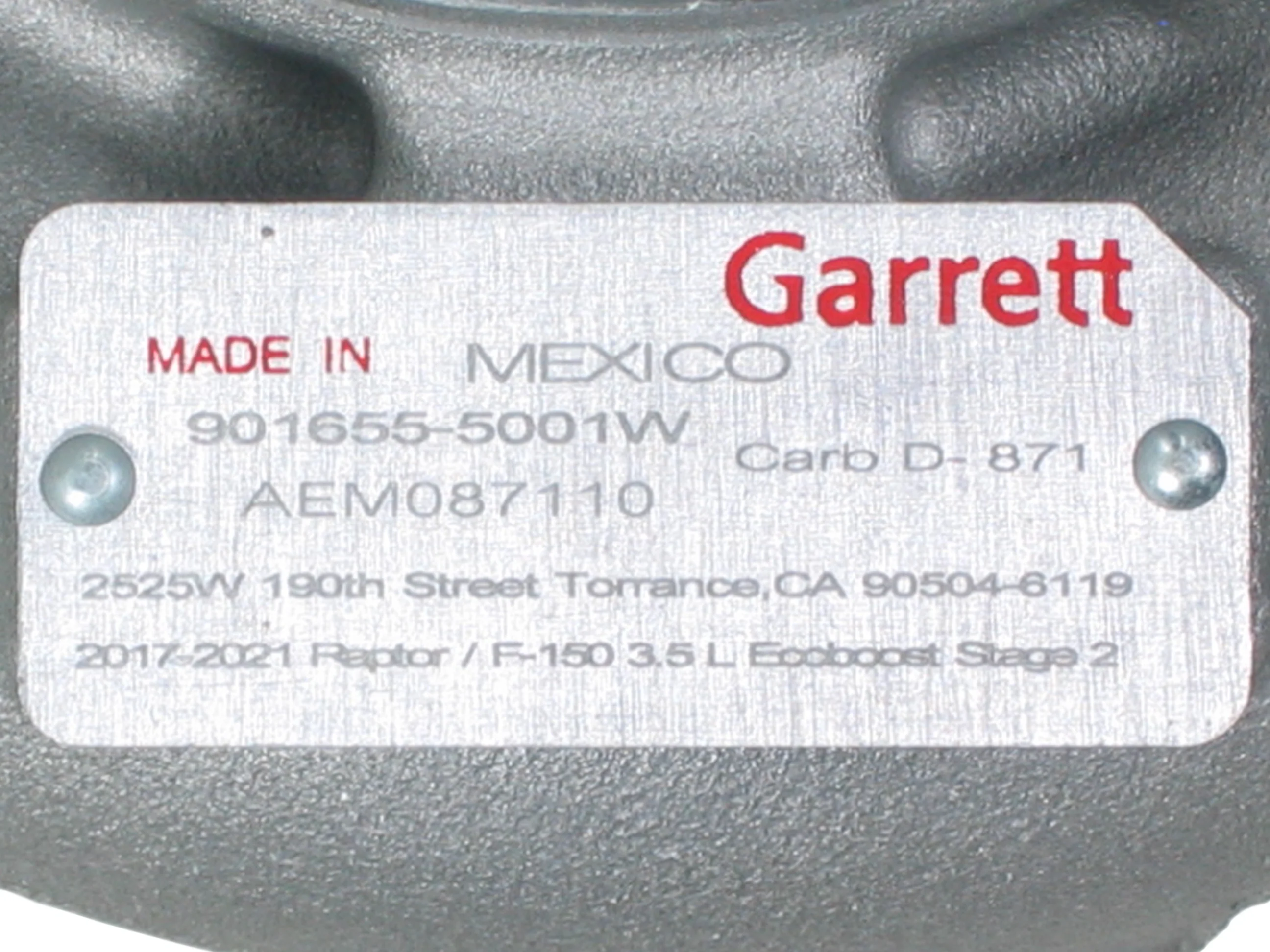 NEW Garrett GT2260S Performance Turbo Ford F-150 Raptor Truck 3.5L 901655-5001W - Image 2