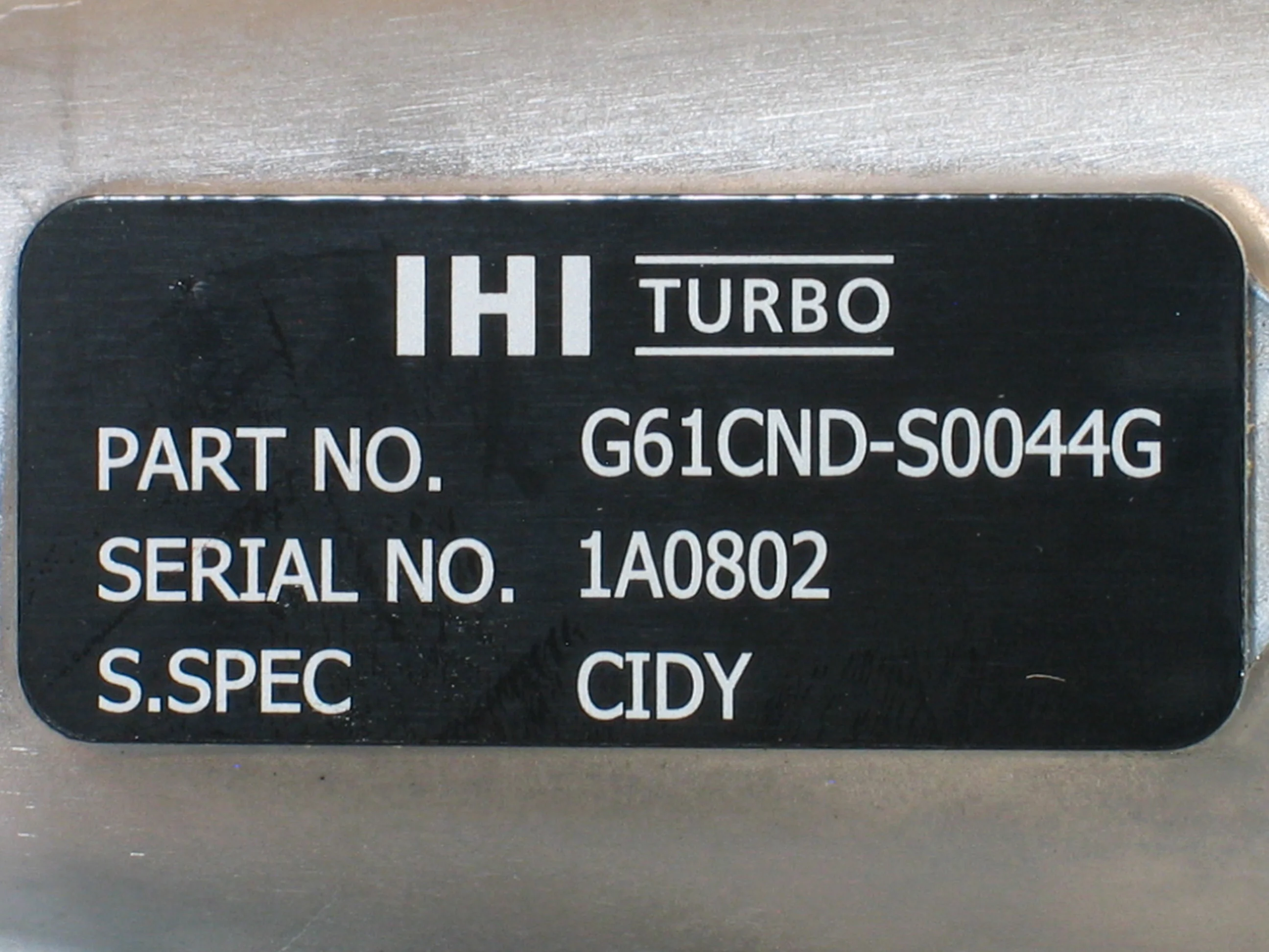 NEW IHI RHE6 Turbo Hitachi Excavator Sumitomo Isuzu 6HK1TQA 7.8L VA570044 CIDY - Image 2