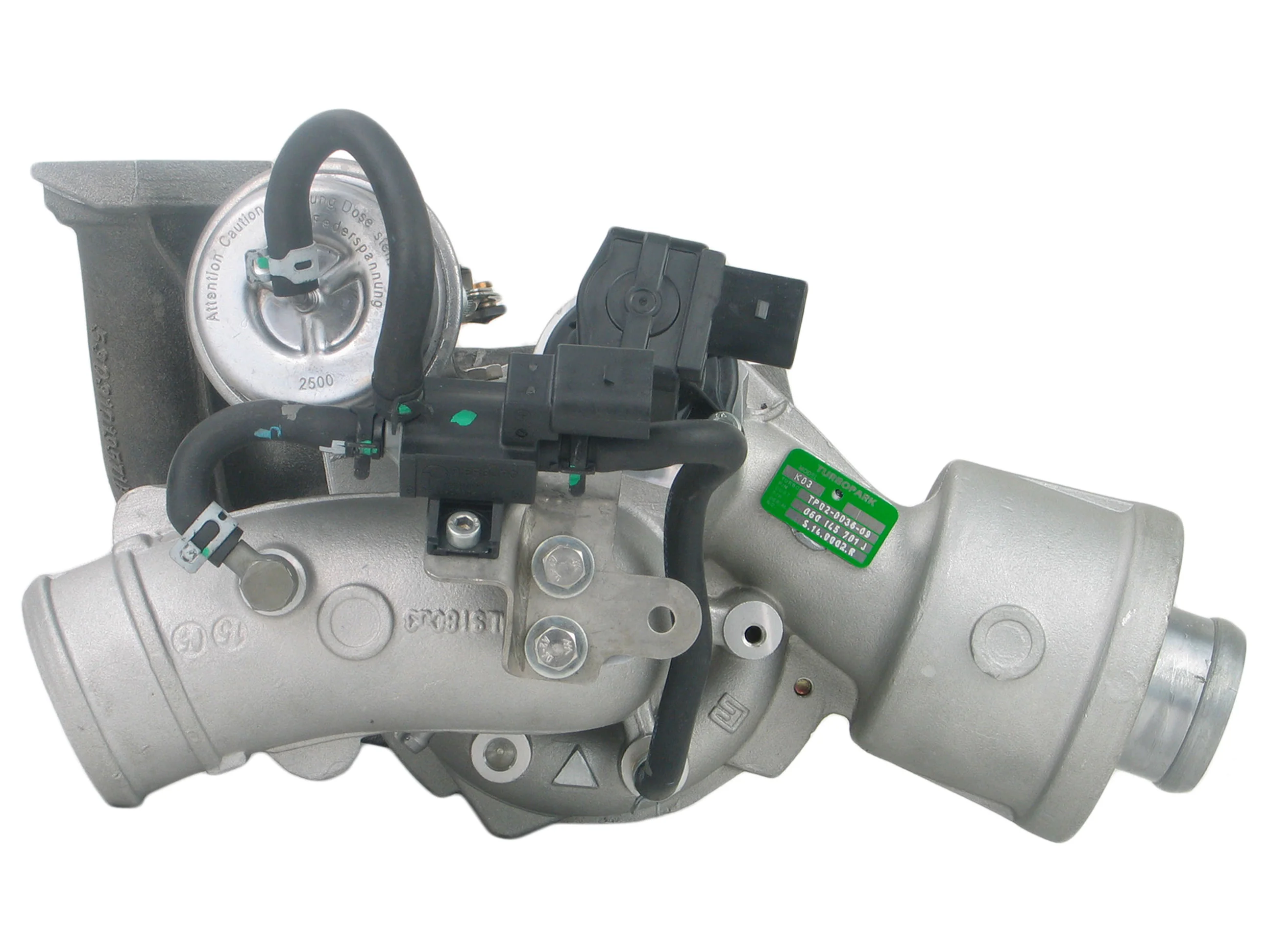 NEW K03 Turbocharger Audi A4 A6 S4 S6 2.0 TFSI along 53039700106 Turbo - Image 2