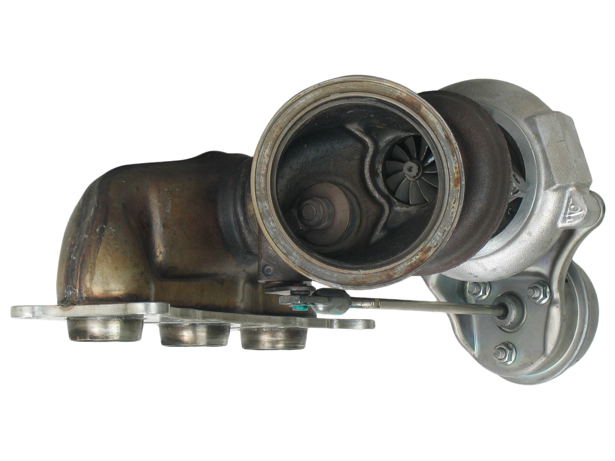 Used Pair MHI TD03L4-10TK3-4.9 Turbo BMW 1 3 CI Bi-turbo N54 49131-07009 07019 - Image 5